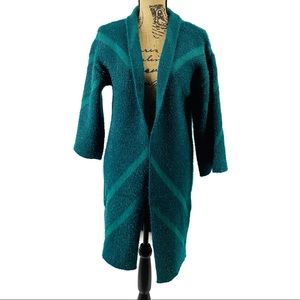 Steve Madden Emerald Green Duster Cardigan